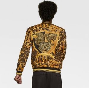 ZARA MAN JACQUARD BOMBER JACKET